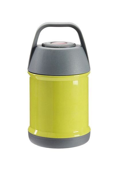 Weather Forecast Green Steel 560 ml Vacuumed Baby Food and Food Storage Thermos - Cin721Ys