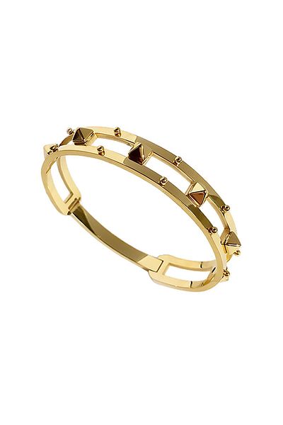 Chavin Punk Gold Titanium Steel Bracelet Bracelet Et27sr