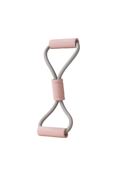 Choice Gray Pink 8 Tensioner Yoga Bands Exercise Stretch Itness Equipment Figure Elastic Pull Rope For Slim
