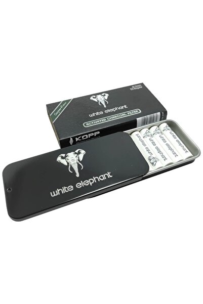 White Elephant 10 lu 9 mm. Karbon Pipo Filtre Filitresi rc30-10