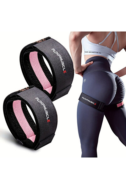 Choice شريطان قابلان للتعديل لتقييد تدفق الدم في الساق باللون الوردي - يعزز ن...