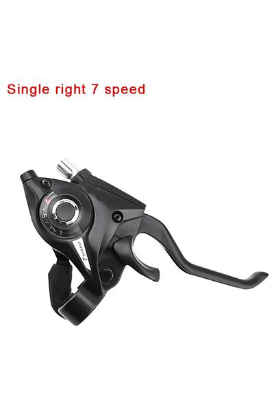 Choice VN-ZXS0092-BK-7 Mountain Bike Finger Pivot / Bicycle Connecting Finger Pivot Gate Handle / EF51-7/8