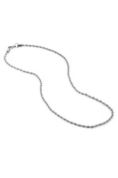 Chavin Twisted Curved Model 4 Mm50 cmSteel Chain Da36