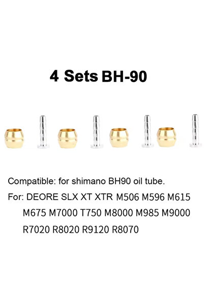 Choice 4set BH90 Mountain Bike oil needle 4/10/20set Brake olive head For SHI...