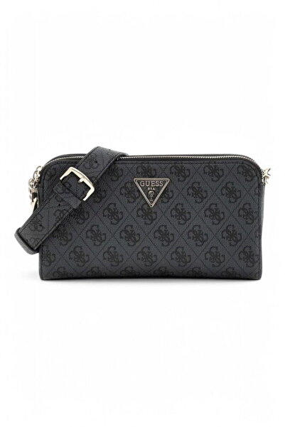 Guess Γυναικεία τσάντα χιαστί Eco Erica Anthracite HWESG951012