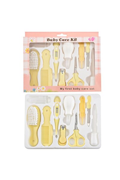 choice2 Yellow 10PCS/Set Baby Health Care Kit Kids Nail Hair Health Care Ther...