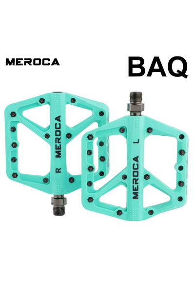 Choice دواسات دراجة BAQ 1 زوج من دواسات MEROCA المصنوعة من النايلون خفيفة الو...