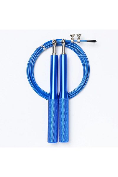 Choice blue High Fast Speed Rope Wire Rope Jump Skipping Black Rope Aluminum Handle Adjustable Steel For Fi