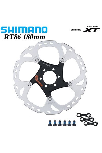 Choice Rt86 180mm Shimano Xt Sm-rt86 Brake Disc Rotor Ice Technology Brake Disc 6 Bolt Rt86 160mm 180mm 203