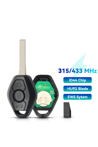 Choice HU92 Key With Chip KEYYOU Remote Car Key For BMW EWS X3 X5 Z3 Z4 3 5 7 Series E38 E39 E46 Fob 3 Butt