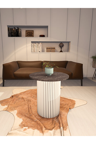 moka park avm Dekoratif Ayaklı Salon Orta Sehpa Helen Orta Sehpa