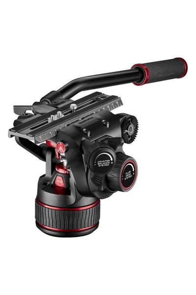 Manfrotto MVK612TWINGA Nitrotech 612 \u0026 Alu Twin GS Video Tripod