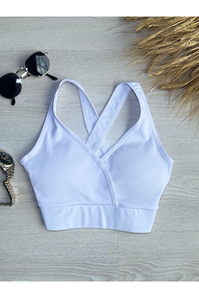 Crop Top ( Arkası çapraz detaylı )