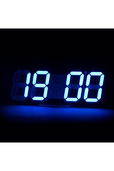 Techno phone Uzay Tasarım Dekoratif Dijital Tarih Göstergeli Masa Duvar Saati...