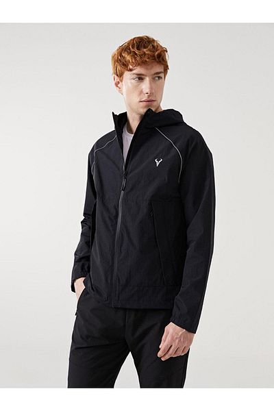 LC Waikiki Xside Active Hooded Long Sleeve Men's Zip-Up Sweatshirt