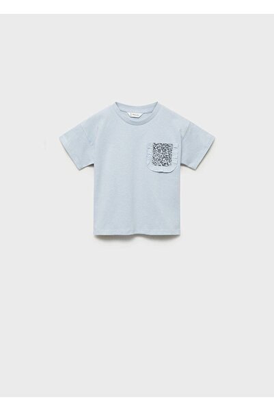 MANGO Baby Μπλουζάκι με τσέπη Patch