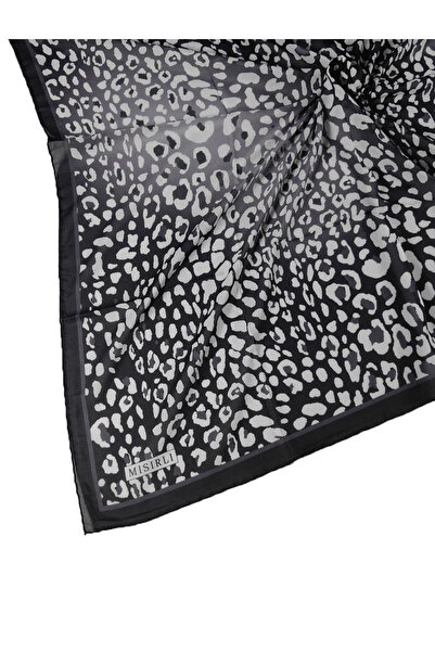 mim eşarp Шарф Star з єгипетського крепу з леопардовим візерунком