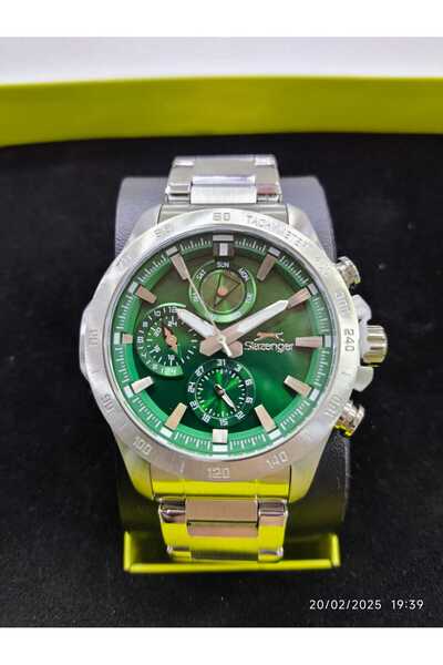 Slazenger SL.09.2482.2.01 YEŞİL ERKEK KOL SAATİ