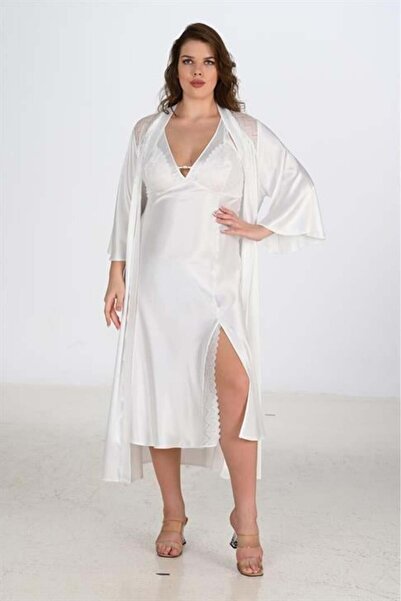 Aria's Closet Arias Closet Premium Σετ Νυχτικών και Ρόμπας 2 τεμαχίων, Μεγάλο...