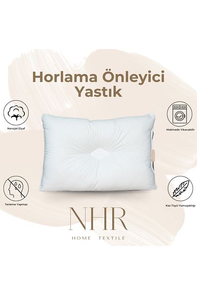 NHR HOME Orthopedic Anti-Snoring Pillow