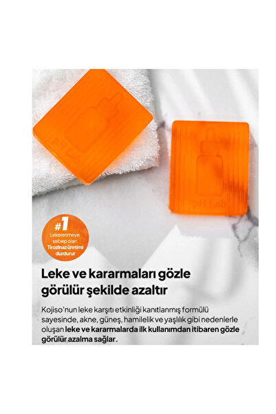 METROPOL Kojiso Kojic Asit Sabunu, Zerdeçal Ve Kojik Asit Etkisi Ile Leke Karşıtı Kojik Asit Sabunu