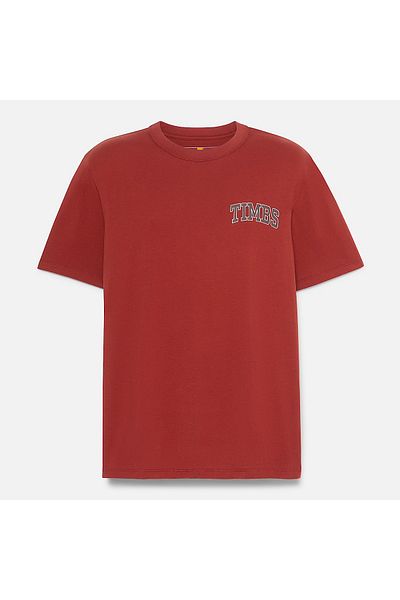 Timberland Timbs Printed Men's Red T-Shirt