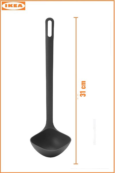 IKEA Grey Fullandad Sauce and Soup Ladle
