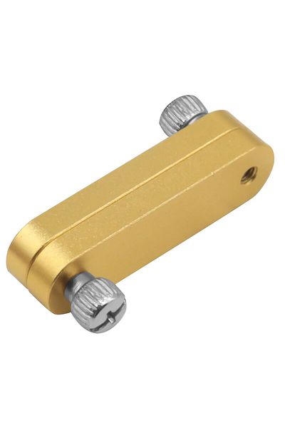 GDART Yellow Block Steel Ruler Positioning Block Stop Carpentry Scriber Line Marking Gauge For Ruler Woodw