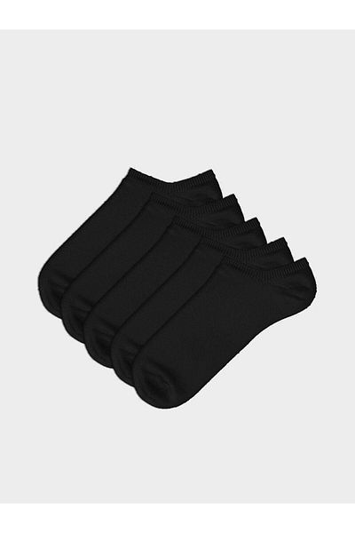 LC Waikiki Striped Men's Sneaker Socks 5-Piece (S4)