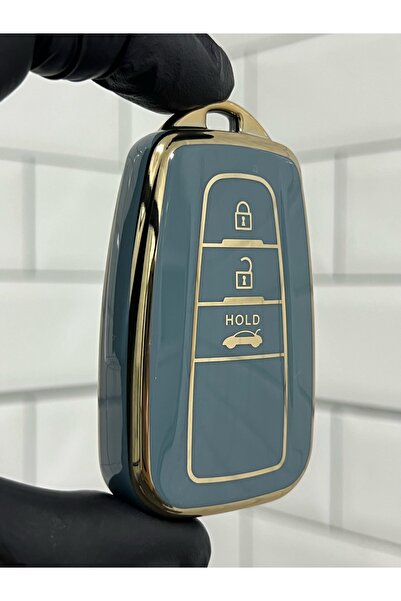 BARKAS ELEKTRONİK Θήκη κλειδιού για Toyota Corolla Prius Camry C-Hr Rav4 Land...