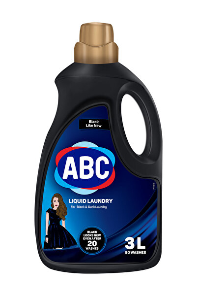 ABC ABC DETERGENT LICHID-NEGRU 3 LT