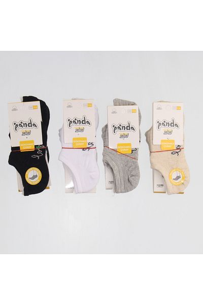 Panda Памучни чорапи за момичета, 12 броя
