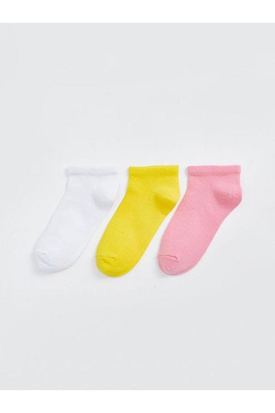 LC Waikiki Basic Baby Girl Booties Socks 3-Piece (S4)