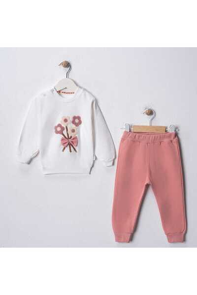 MyPrettyBaby باقة زهور مطرزة لطفلة صغيرة