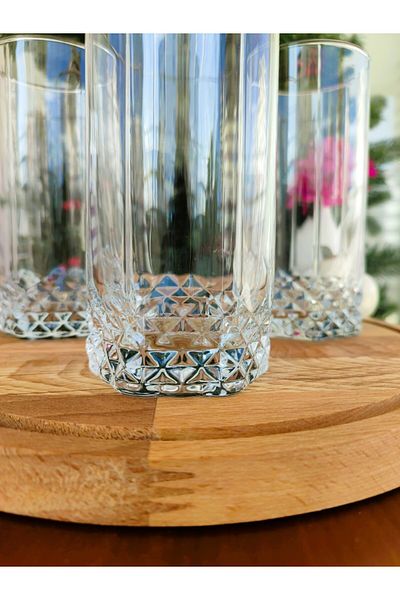 Madame Coco Pamella 4-Piece Soft Drink Glass Set - 440 ml