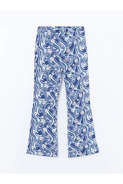 LC Waikiki Jambiere liliac pentru fete LCW Kids - T T cu talie elastică