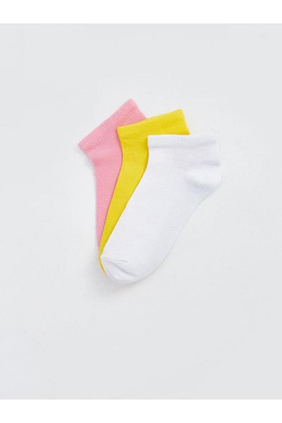 LC Waikiki Basic Baby Girl Booties Socks 3-Piece (S4)