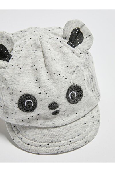 LC Waikiki Baby Boy Ecru Nope Czd Hat