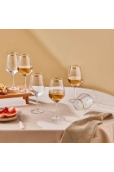Karaca Orlando 490 Ml 6 Teiliges Kelchglas-Set
