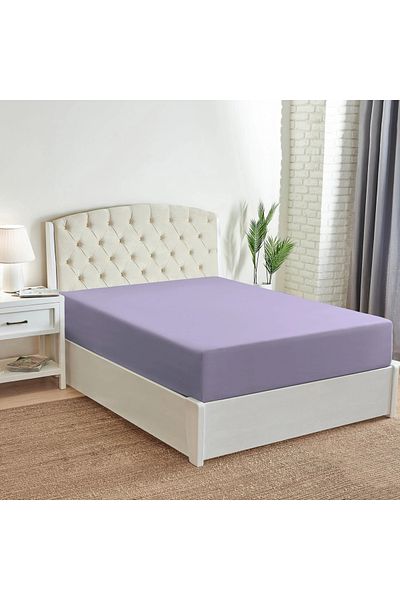 Makrome Elastic Cotton Bed Sheet - Single or Double Quality King Size