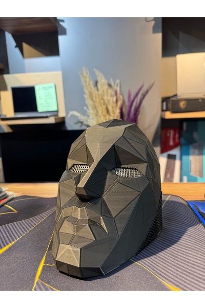 3D Squid game front man maskesi 3D baskılı