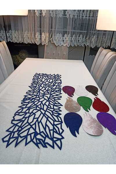 SEHARA Кадифений бігун / 100х33 см / з синтетичним шкіряним покриттям / маса ...