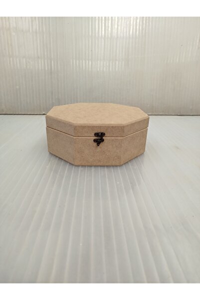 Güllü Ahşap صندوق خشبي متعدد الأغراض قابل للطلاء 8gen مع أقسام (22X22)