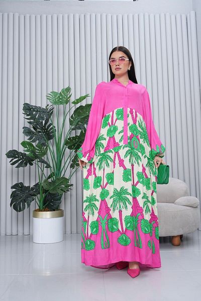 ALÂ Fuchsia Wide Dress - 4 Models