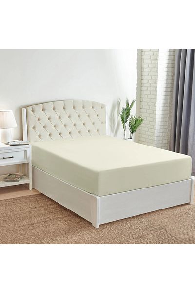 Makrome Fitted Sheet - Cotton Single/Single Quality King Size