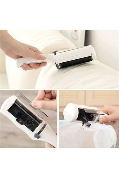 MEDUSHOP Roll Shaped Pet Hair Collector with Portable Electrostatic Chamber