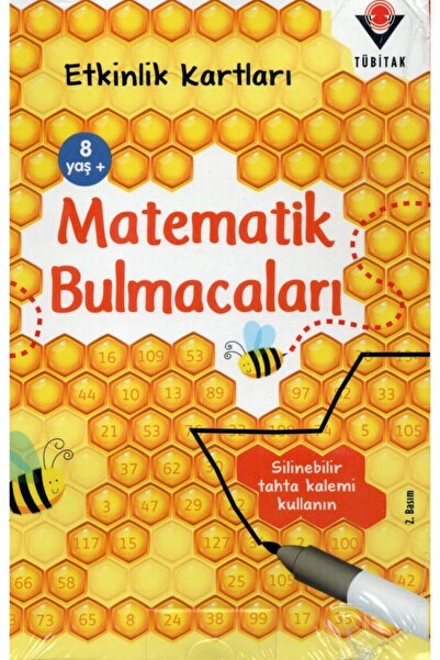Tübitak Yayınları Etkinlik Kartları Matematik Bulmacaları / Sarah Khan / TÜBİ...
