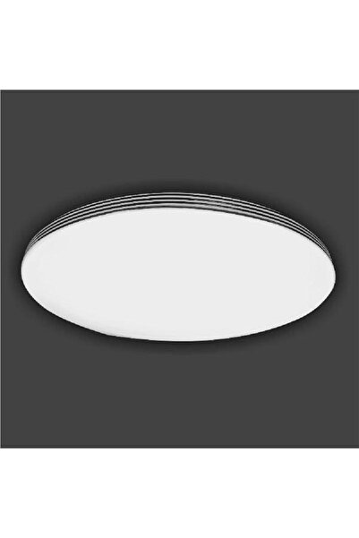 ERBAY 18W SIVA ÜSTÜ ARMATÜR DEKORATİF LED PANEL KROM ÇİZGİLİ