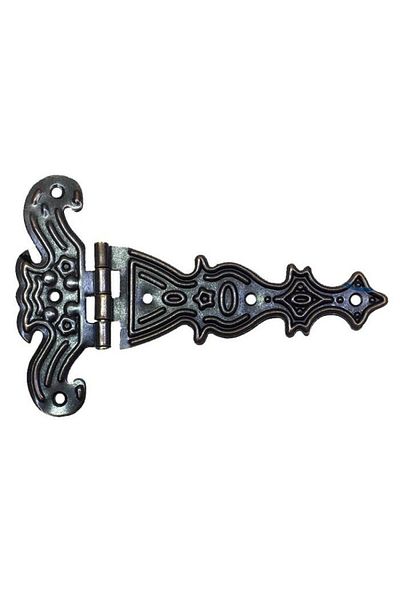 Skygo Decorative, Sheet Single Tail Hinge - 69X102 Mm, Large, Antique, 100 Pieces
