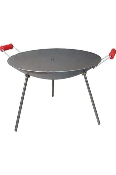 GURKAN Ayaklı Kavurma Sacı Ayaklar Sökülebilir Çanta Hediye Sac Kavurma ** BEZ ÇANTA Hediyeli **